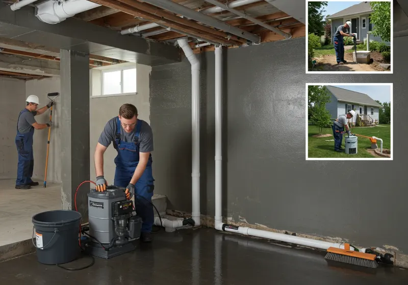 Basement Waterproofing and Flood Prevention process in Georgetown, IN